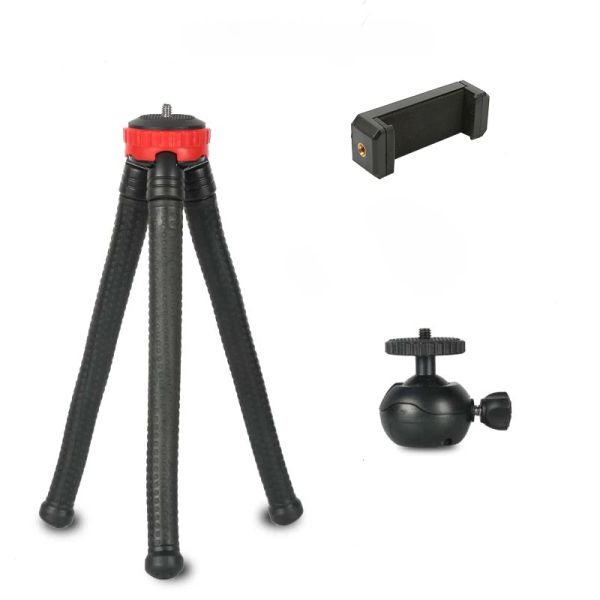 Trípodes Octopus trípode trípode flexible para teléfonos inteligentes dslr slr gopro cámara de selfie stand