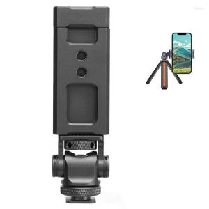 TRIPODS TELEFOON TRIPOD MOUNT ALUMINIUM LEIDY ADAPTER MET 1/4 schroefkoude schoen voor video-opnamen live-streaming