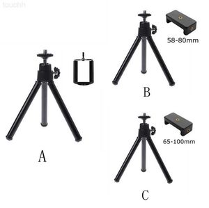 Trípodes Cámara profesional Soporte Tornillo Estabilizador de 360 grados para teléfono retráctil ajustable de alta calidad L230912