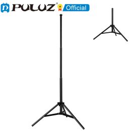 Trépieds Pulluz 1,65m Hauteur Trépied support de montage pour les kits de diffusion vidéo Vlogging Video Live pour les téléphones mobiles Tablettes DV Sports Cameras