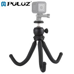 Trépieds PULUZ Mini poulpe support de trépied en éponge Flexible avec tête sphérique pour appareils photo reflex GoPro taille de téléphone portable 25 cm x 4,5 cm/30 cm x 5