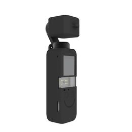 Trépieds Puz 2 en 1 pour DJI Osmo Pocket Pocket Cardan Camera Soft Sile Er Étui de protection Set Bonne livraison spéciale Caméras Phot Otvqr