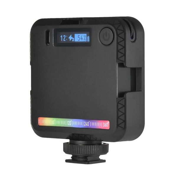 Trípodes Luz de relleno de vídeo Rgb, luz Led regulable para cámara, iluminación para fotografía, trípode, maquillaje, fotografía, anillo de luz, soporte para teléfono