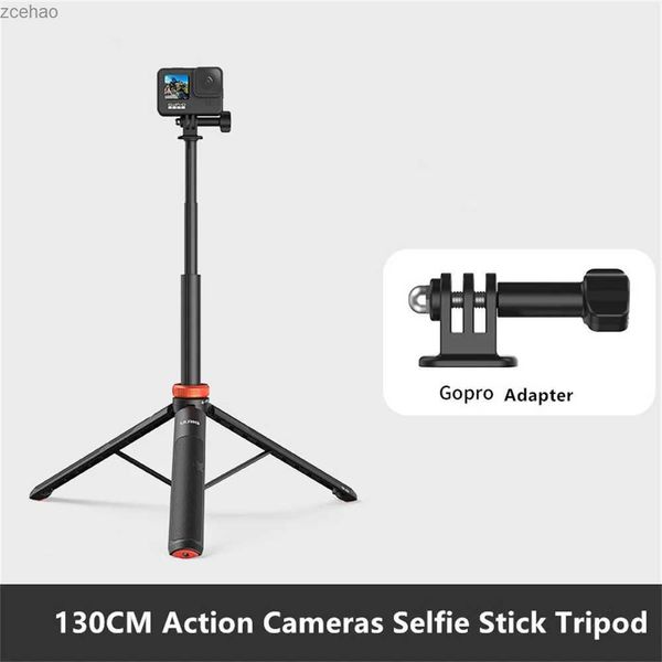 Trépieds Selfie bâton trépied pour Hero 11 10 Insta360 caméra d'action trépieds Selfie bâton poignées tige d'extension