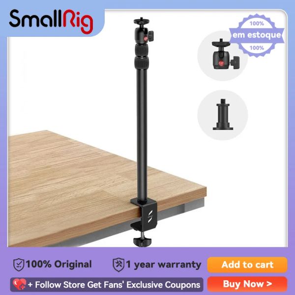 Trépieds Smallrig Camera Desk Mount Table Stand avec 1/4 