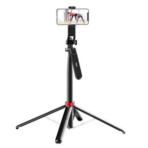 Trépieds Ulanzi MA09 Bluetooth Remote Control Stick Stick Trépied avec gopro mont 1/4 '' Vis de téléphone GoPro Stand pour le streaming en direct Vlog