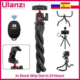 Trépieds Ulanzi MT11 Octopus Trépied flexible pour téléphone SLR DSLR GOPRO Trépied Trépie