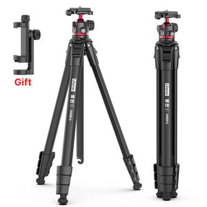 Tripods Ulanzi OMBRA Travel Tripod Aluminum Alloy Metal Outdoor Smartphone DSLR Camera Monopod W Arca Swiss Plate Ball Head 230823