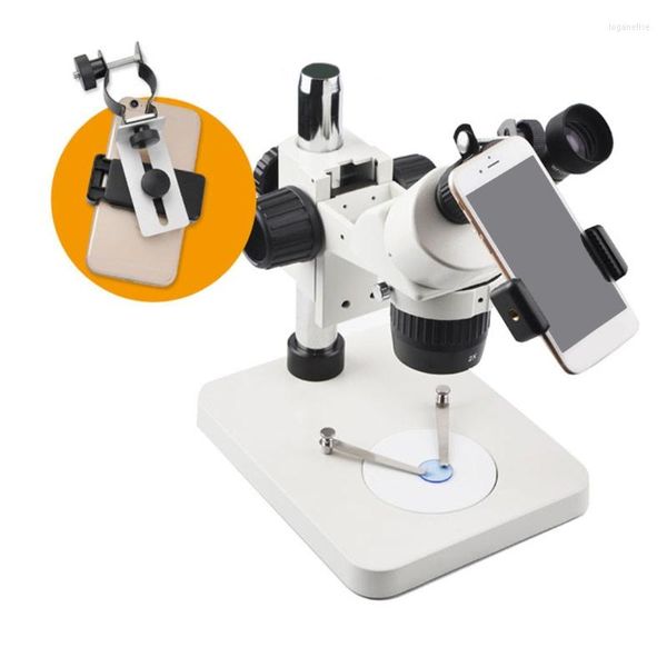 Trépieds adaptateur de téléphone portable universel clip support support montage Microscope télescope goutte