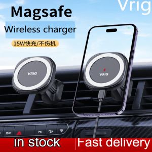 Trépieds vrig pour le chargeur de chargeur sans fil de voiture magnétique magnétique Magsafe