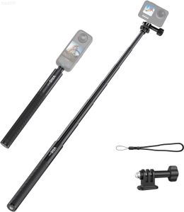 Trépieds VRIG TP-13131 cm (51 pouces) bâton de selfie invisible pour caméra ONE ONE RS bâton de pied unique étendu L230912