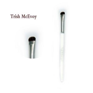 Trish McEvoy 54 # eye-liner tache brosse tête plate ombre à paupières brosse cheval poils d'animaux outils de maquillage