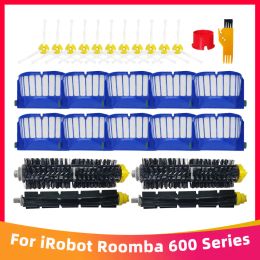Troffel pour aspirateur Robot Irobot Roomba série 600, filtre Hepa, brosse latérale principale, 605, 671, 692, 630, 631, 650, 651, 655, 660, 585, 595, 680