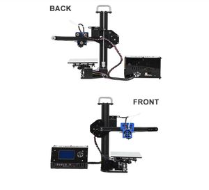 Tronxy-impresora 3D X1, guía lineal de polea, compatible con impresión de tarjeta SD, pantalla LCD, alta precisión, Mini, rápida y fácil instalación