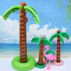 Tropische Hawaii Party Opblaasbare Kokospalm Flamingo Ballon Happy Birthday Party Zomer Aloha Levert Palmboom Ballon HKD230808