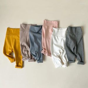 Pantalons pour bébés de 0 à 5 ans, Leggings de couleur unie, printemps-automne, pour garçons et filles, décontractés, pour tout-petits