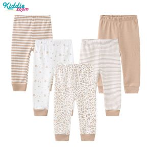 Pantalon 3/4 / 5pcs pantalon nouveau-né les leggings de bébé unisexe 100% coton Pantalon long 012 mois