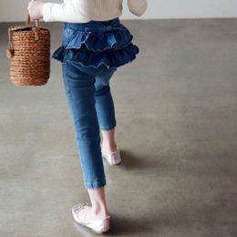 Broek Autumn Girls Fashion Comfort Jeans Children's Peuter Girl For Teenage Kids 221207