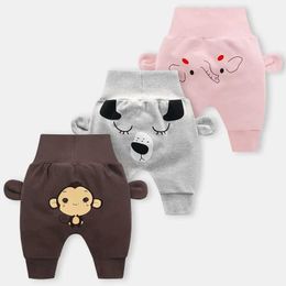 Pantalon bébé pantalon mignon boy dessin animé haut taille enfants printemps et automne pantalon nouveau-né l'article kf116 d240517