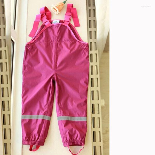 Pantalon pour bébés filles garçons étanches salopettes enfants pantalon extérieur de haute qualité pluie