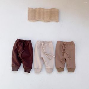 Pantalon Bébé Pantalon Coton Froissé Vintage Bloomers Legging Solide 6M-2T Enfant En Bas Âge Enfant Filles Garçon