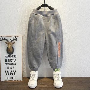 Broek voor broek voor een casual broek herfstproduct voor kinderen pure katoen trendy sport lente en lange veelzijdige sa