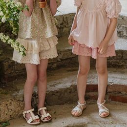 Pantalon pour enfants vêtements filles shorts été 2024 style coréen