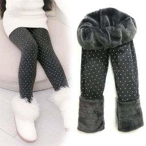 Broek kinderbroek herfst winter kinderen baby leggings kleurrijke print stippen meisjes broek 2201006