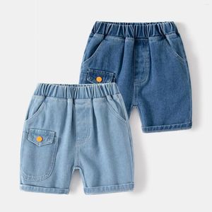 Pantalons en Denim pour enfants, Shorts pour bébés garçons et filles, Jeans à poches Cool, pantalons d'été pour tout-petits de 1 à 6 ans, 2023