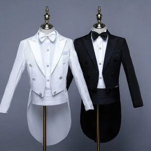 Pantalones vestidos de cucharón de esmoquin de esmoquin para niños con tuxedo