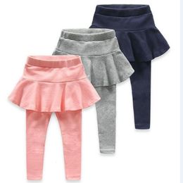 Pantalon fille legging jupeurs jupe gâteau baby leggings chauds de leggings pour enfants pour 25 ans enfants 230812