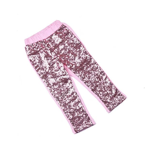 Pantalons pantalons scintillants à paillettes dorées leggings pour filles pantalons pour tout-petits Leggings à paillettes dorées vêtements d'anniversaire pantalons de mode pour enfants 231130