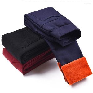 Pantalons enfants pantalons d'hiver pour filles Leggings couleur bonbon fille chaud longue année velours épais enfant adolescents