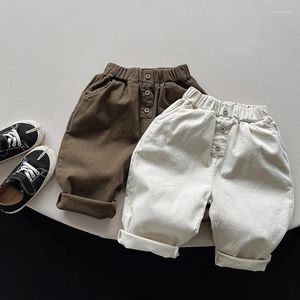 Pantalon Version coréenne Pantalon pour garçon Automne Mode Casual 2024 Printemps pour enfants