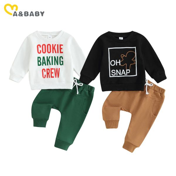 Pantalon Mababy 03y Christmas Nouveau-né bébé garçon de vêtements de fille de fille