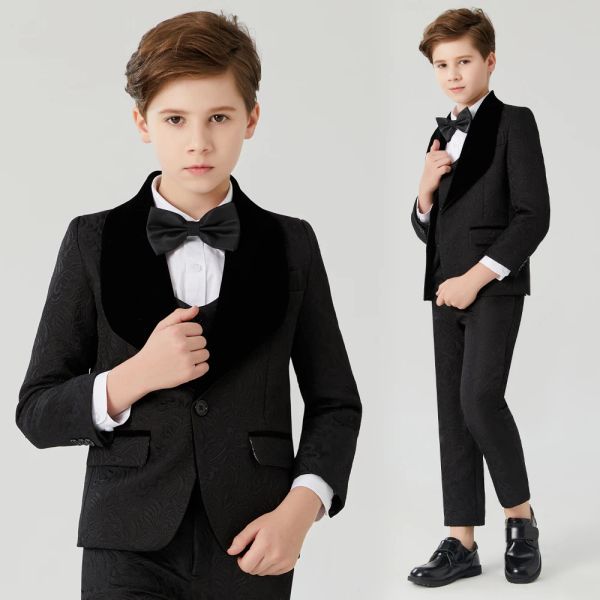 Pantalon Nouvel Spring Boys Boys Costumes Blazers Costumes vêtements Vaignage Pant