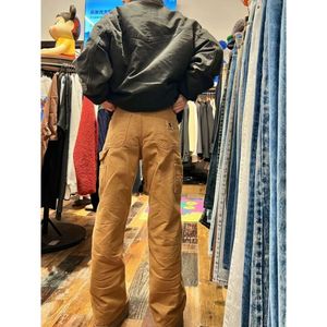 Broeken S Designer Fashion Man en Dames Main Line Multi Pocket Double Knee Logging Overalls