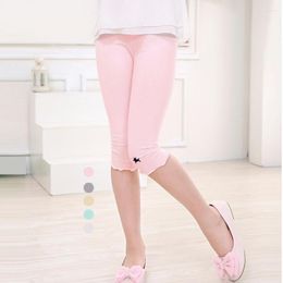 Pantalon SheeCute Filles Couleur Bonbon Longueur Genou Leggings 3-9ans SCH320