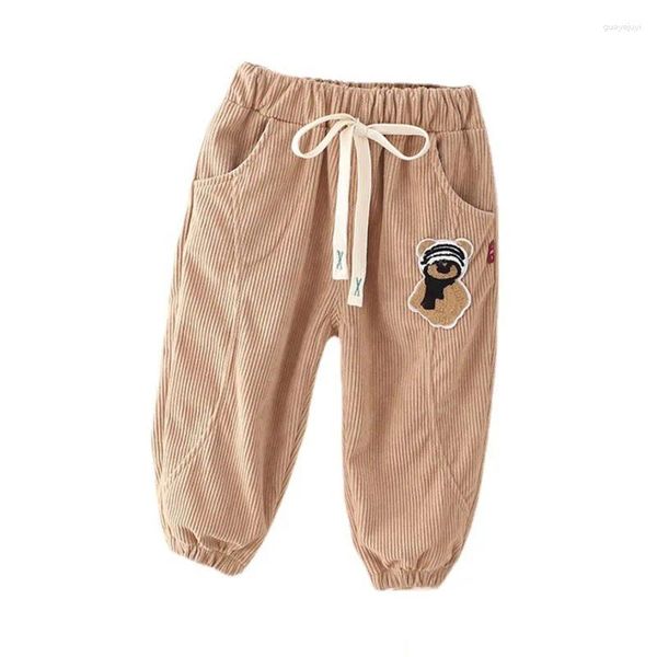 Pantalon printemps-automne pour enfants, vêtements pour bébés, garçons et filles, pantalons à la mode, Costume décontracté en coton, vêtements de sport pour nourrissons