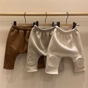 Pantalon d'hiver chaud en velours pour bébés, vêtements pour garçons et filles, Leggings en coton extensible, collants pour enfants en bas âge