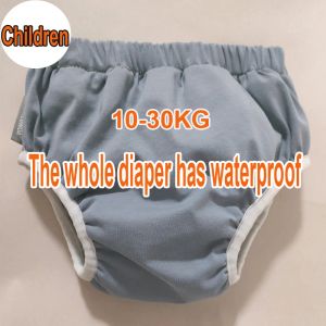 Pantalon xxl enfants plus âgés couvre-couche en tissu pantalon d'entraînement lavable nappies étanche à l'épreuve de fuite