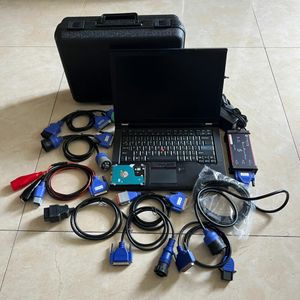 Truck Diagnostic Professional Scanner Tool DPA5 DPA 5 Dearborn Protocol -adapterkabel met laptop T410 I5 4G Heavy Duty