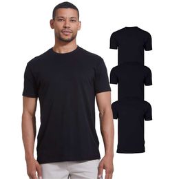 True Classic Tees 3-Shirt Pack Premium Fitted Men's T-shirts |Cou de l'équipage