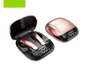 Écouteurs Bluetooth sans fil avec micro-écouteurs de jeu à faible latence LED dans l'oreille TWS Touch Touche pour Android iPhone8651224