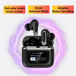 Echte draadloze oortelefoons Bluetooth Active Noise Annering Bluetooth -hoofdtelefoon TWS Earbuds Sports Headset Tour Pro 2