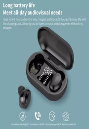 Echte draadloze koptelefoon F12 Touch Digitaal display Inear-oortelefoon Ruisonderdrukking TWS Bluetooth-headset Koptelefoon met microfoon Chargi8504656
