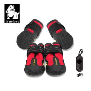 Truelove chaussures pour chiens de compagnie pour petits et grands chiens réflecteur extérieur pattes chiot bottes chaussures Buty Dla Psa 240119
