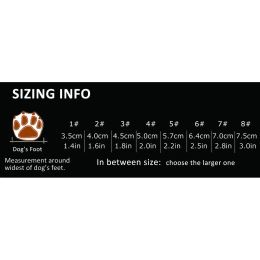 TRUELOVE PET SCHOENEN BOTES Waterdicht voor honden met reflecterende robuuste anti-slip zool skid-proof outdoor hondenschoenen 2 stk/4 st tls4861