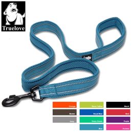 Truelove Soft Dog Pet Lease in harnas en kraag reflecterende nylon kat mesh wandeling training 11 kleurlengte 110 cm tll2111 240508