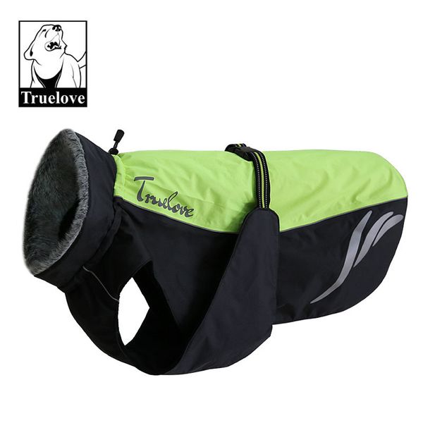 Truelove impermeable perro abrigo de invierno chaleco al aire libre reflectante caminar caliente mascota chaqueta ropa para perros pequeños grandes en stock caliente 201114